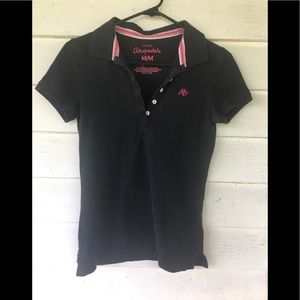 Black Aeropostale polo